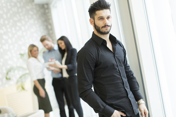 Young people in the office