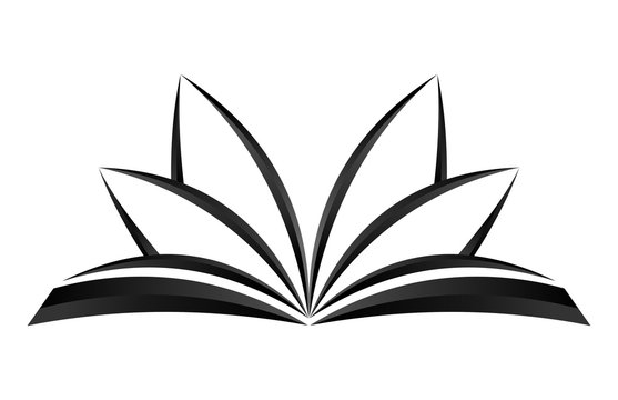 Book Clipart-open book 131