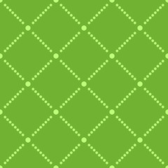 Fototapeta na wymiar Seamless square and dot pattern background
