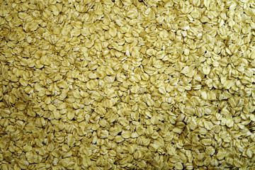 Natural background food oatmeal