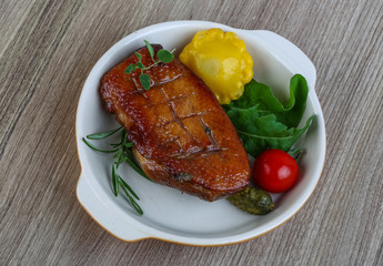 Roasted duck breast