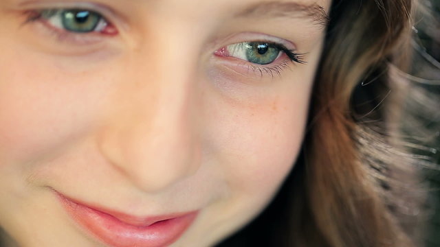 Young woman looking at camera
