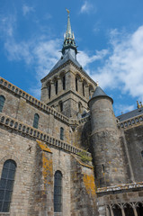 Fototapeta na wymiar Saint Michel Church-abbey