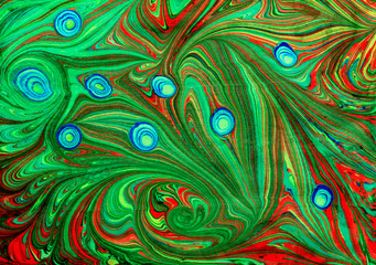 ebru marbling style texture