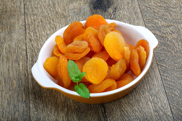 Dried apricots