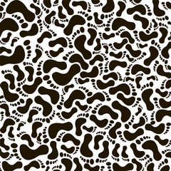 Black and white background with traces of man