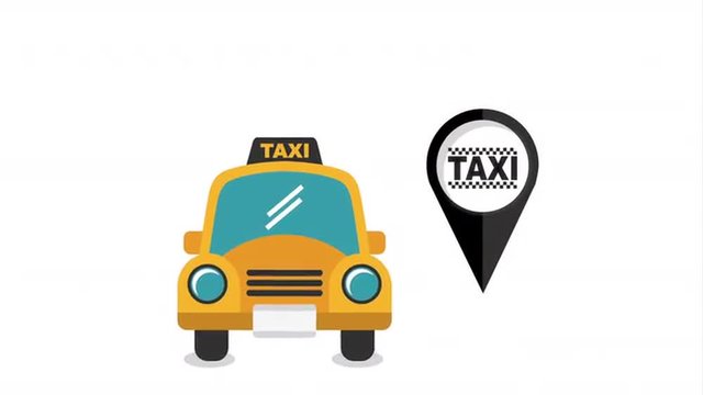 taxi service design, Video Animation 