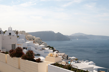 View of Santorini Island