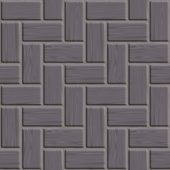 Wood parquet floor background. Seamless pattern.