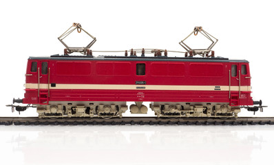 Obraz premium modelleisenbahn lokomotive, lok, eisenbahn