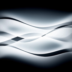 Obraz premium White and black