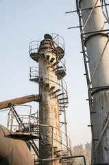751 old coal-gas factory which was built in 1945 and had provided one third of coal-gas in Beijing was shut down in 2003.
