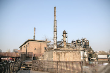 751 old coal-gas factory which was built in 1945 and had provided one third of coal-gas in Beijing...