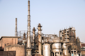 751 old coal-gas factory which was built in 1945 and had provided one third of coal-gas in Beijing was shut down in 2003.