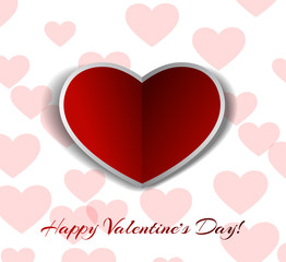 valentines day vintage lettering background