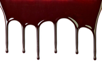 chocolate syrup dessert food sweet leaking drop