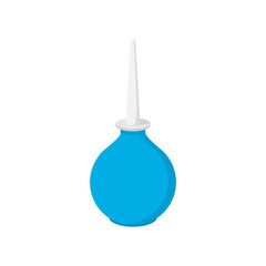 Medical pear cartoon icon 