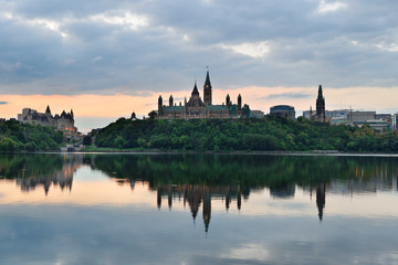 Fototapeta na wymiar Ottawa morning