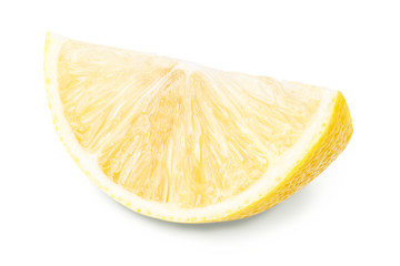 Yellow ripe juicy lemon