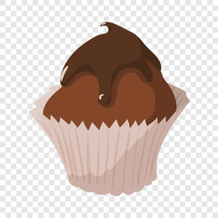 Sweet food chocolate creamy cupcake