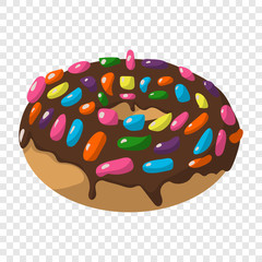 Cartoon doughnut sign
