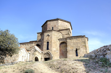 Fototapeta na wymiar Jvari Monastery in Mtskheta, Georgia