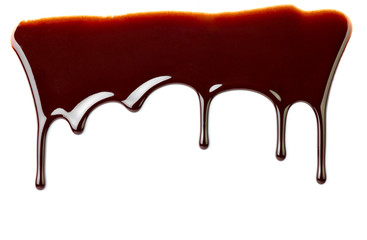 chocolate syrup dessert food sweet leaking drop