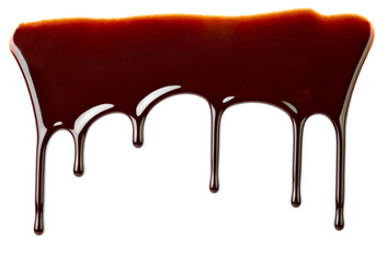 chocolate syrup dessert food sweet leaking drop