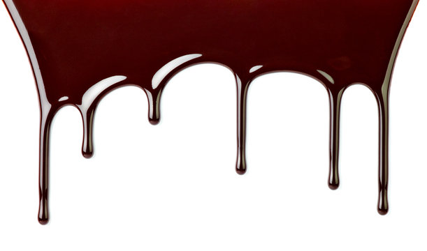 chocolate syrup dessert food sweet leaking drop
