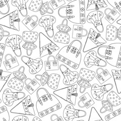 Bags seamless pattern
