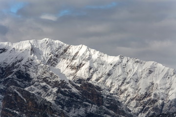 Obraz premium Snowy mountain ridge 2.