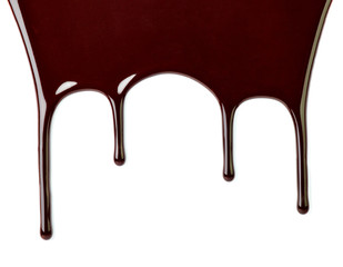 chocolate syrup dessert food sweet leaking drop