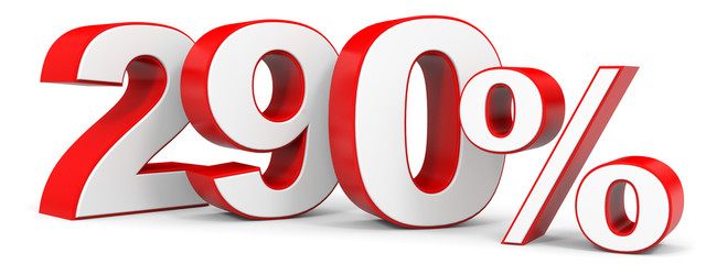 Discount 290 percent off.