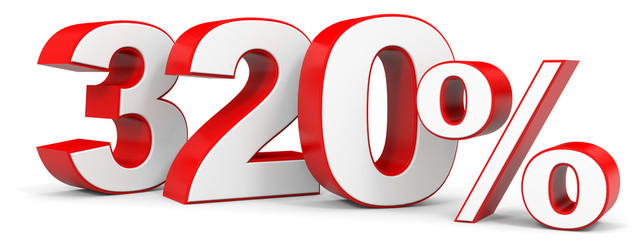 Discount 320 percent off.