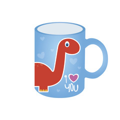 Dinosaur mug
