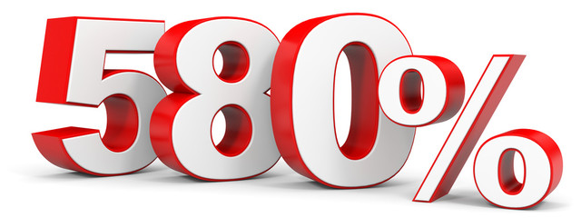 Discount 580 percent off.