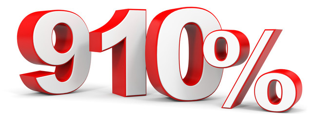 Discount 910 percent off.