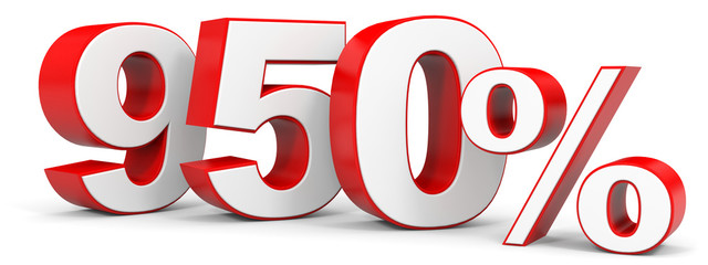Discount 950 percent off.