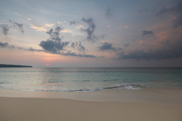Obraz premium Bali beach sunset