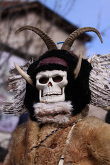 Man in traditional masquerade costume