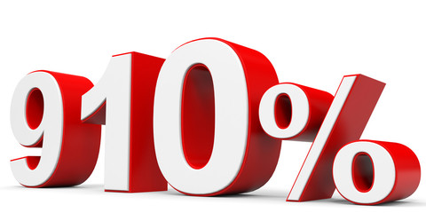 Discount 910 percent off.