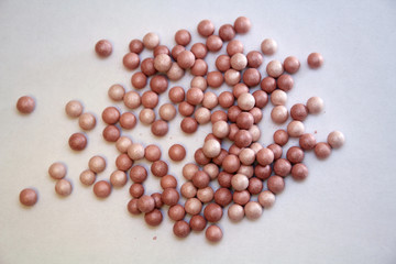 Pearls isolated on white 