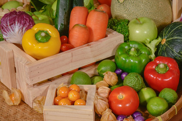 Fresh vegetables organic for healthy