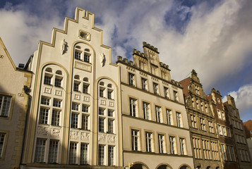 Gables of Buildings in Munster, Germany