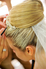 Naklejka premium Saç Modeli