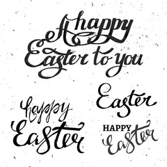 Vector Easter Lettering