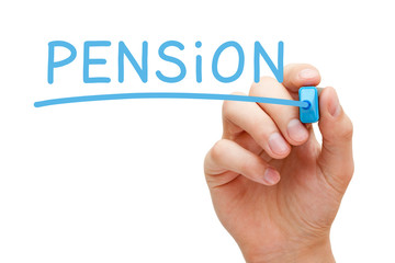 Pension Blue Marker
