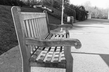 Bench in the park
