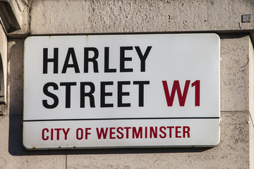 Fototapeta premium Harley Street in London