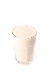 milkshake on a white background